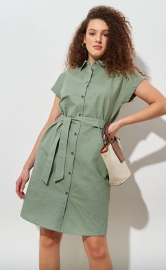 Платье F212-0322-1 khaki