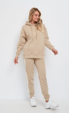 Брюки спорт F222-0805 l.beige