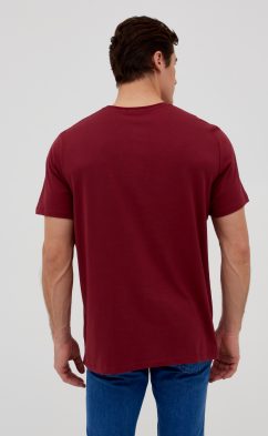 Футболка F911-6000b bordo