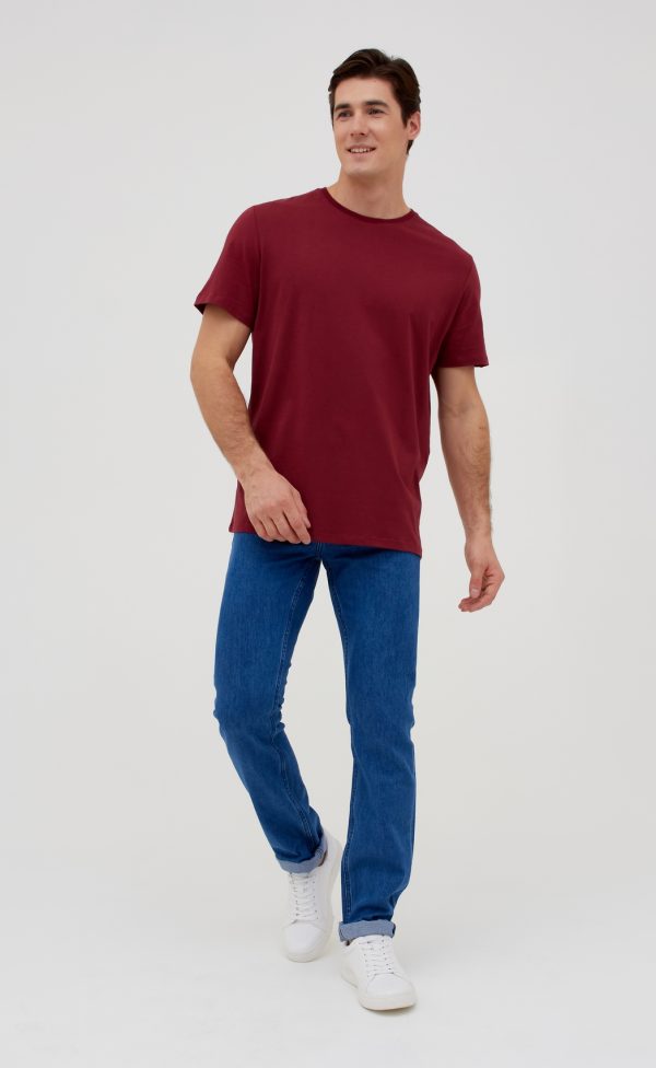 Футболка F911-6000b bordo