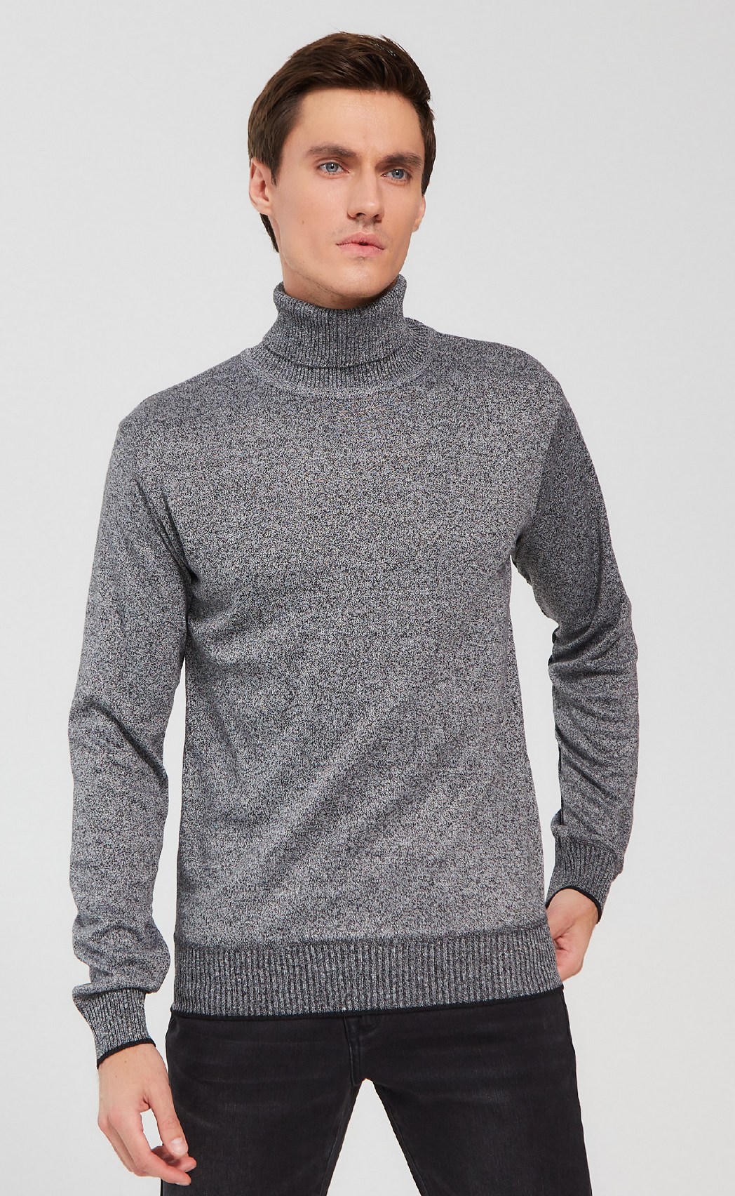 Водолазка мужская F121-01-1 серая