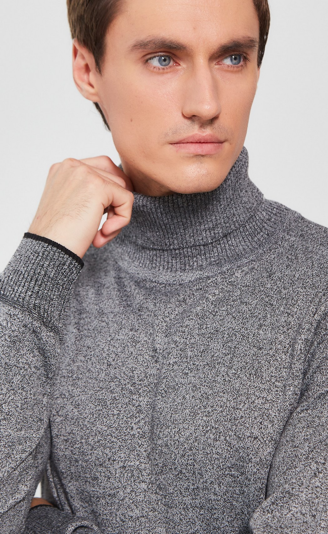 Водолазка мужская F121-01-1 серая