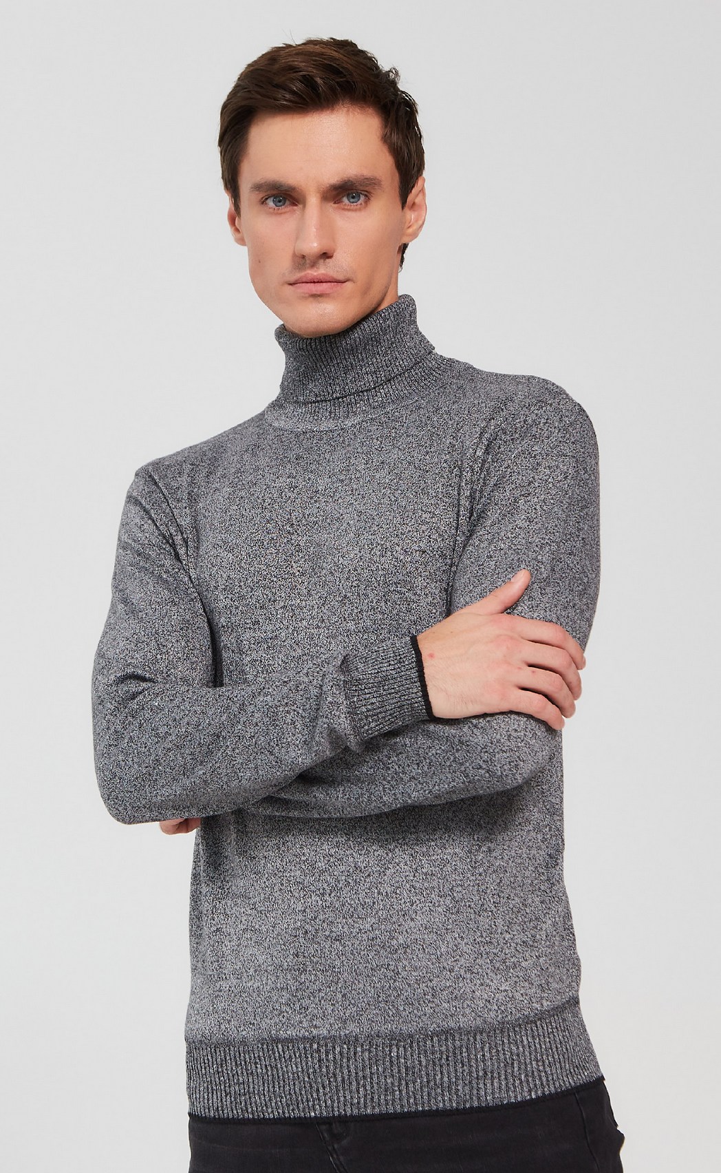 Водолазка мужская F121-01-1 серая