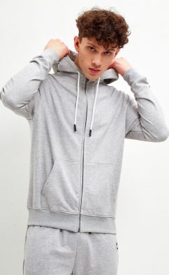 Толстовка F111--0502 grey melange