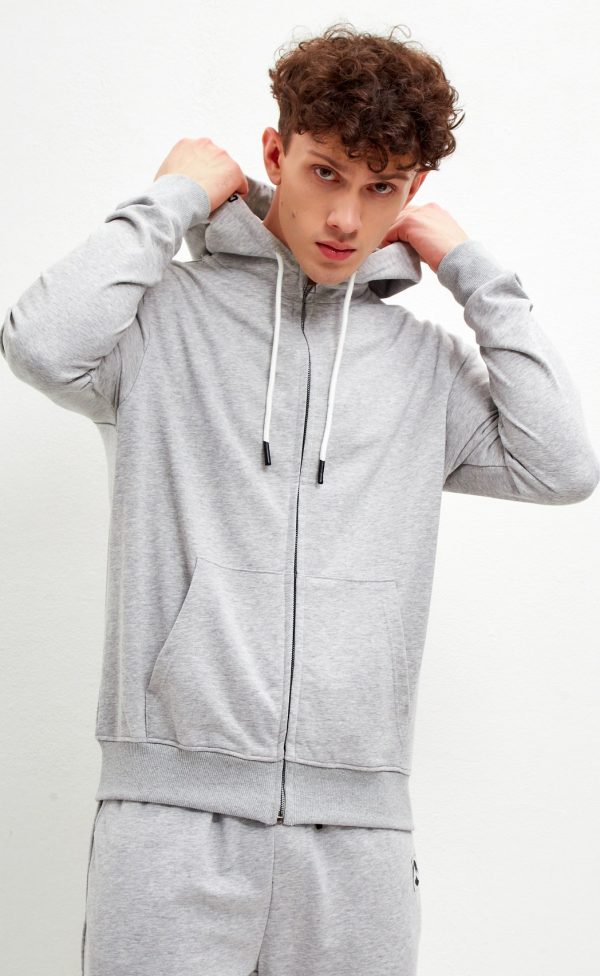 Толстовка F111--0502 grey melange