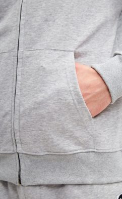 Толстовка F111--0502 grey melange