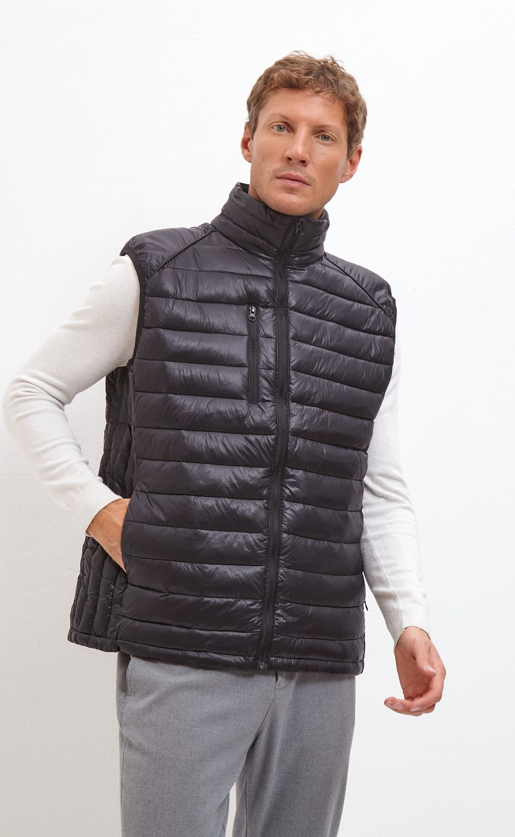 Жилет муж. 115-2A black