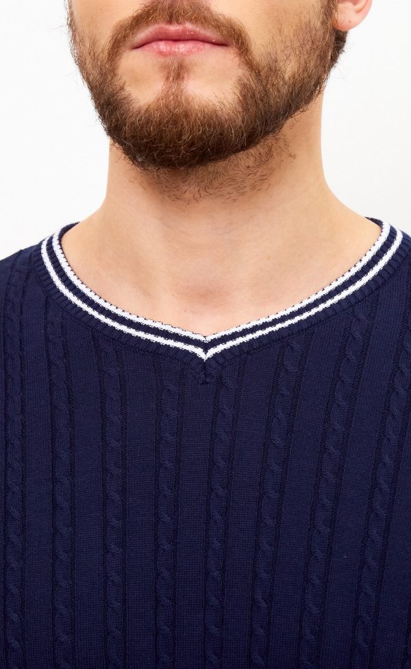 Пуловер F221-15-3010 navy
