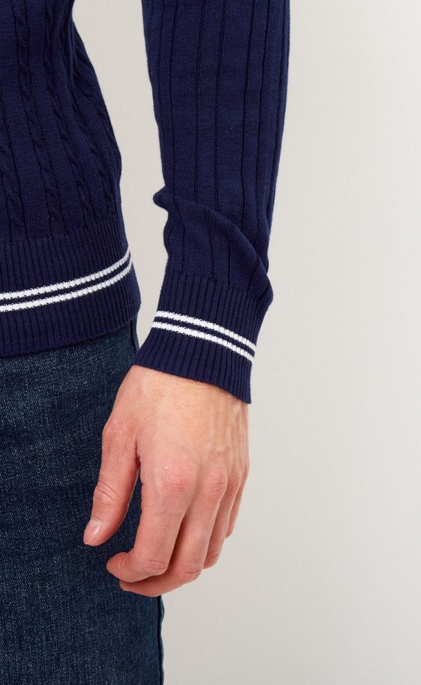 Пуловер F221-15-3010 navy