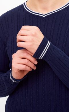 Пуловер F221-15-3010 navy