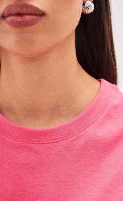 Футболка женская базовая F-03-06 фуксия