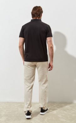 Футболка-поло P211-07-243 black
