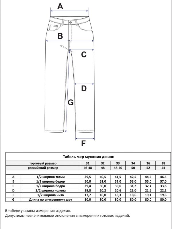 Джинсы P211-0175S l.blue