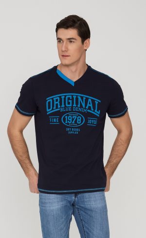 Футболка F911-06b-310 d.blue