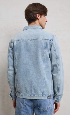 Куртка джинс Р311-1237 middle blue