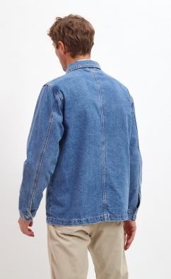 Куртка джинс F311-1238 middle blue