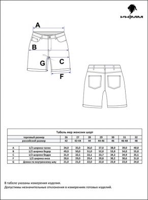 Шорты джинс P112-0910 l.blue