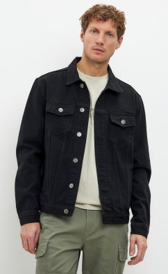 Куртка джинс P011-1336 black