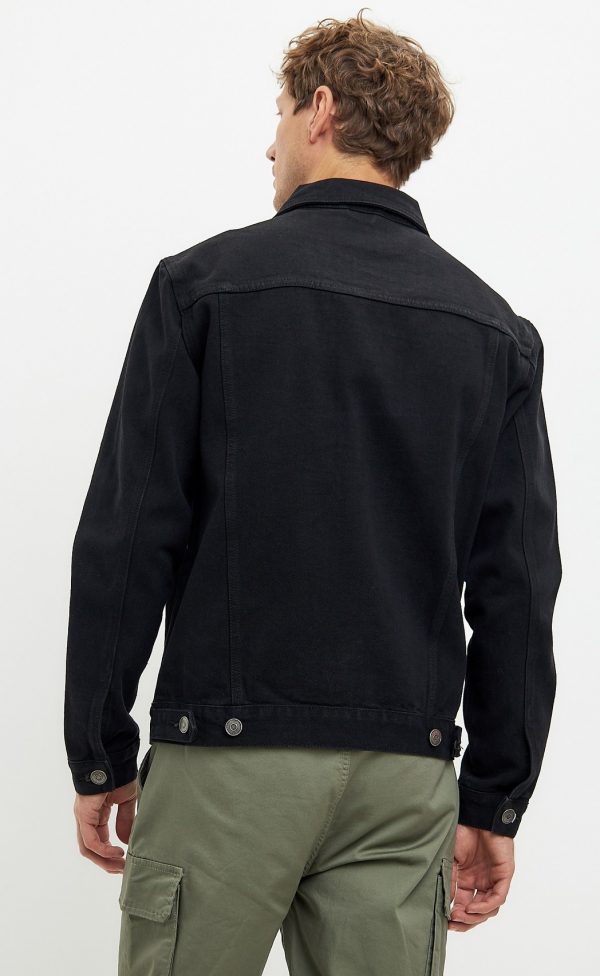 Куртка джинс P011-1336 black