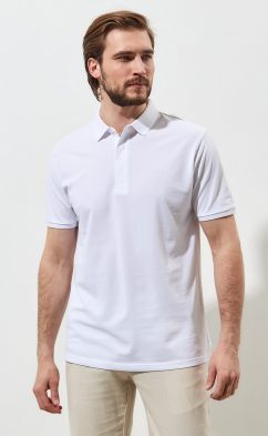 Футболка-поло P311-07-03 white