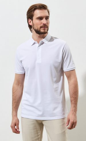Футболка-поло P311-07-03 white