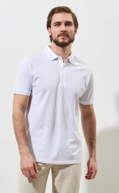 Футболка-поло P311-07-03 white