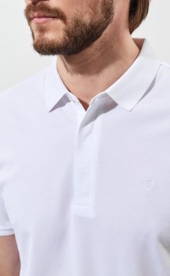 Футболка-поло P311-07-03 white