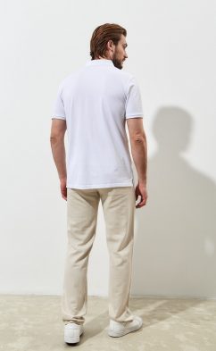 Футболка-поло P311-07-03 white