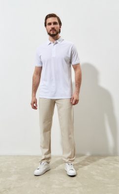 Футболка-поло P311-07-03 white