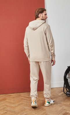 Брюки спорт F111--0821 beige