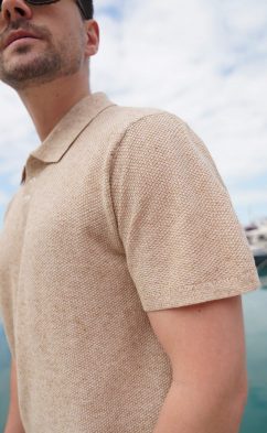 Футболка лен F011-06LN natural linen