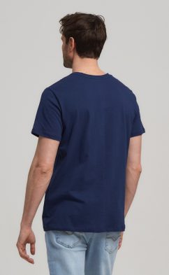 Футболка F111-6000bb-V d.blue