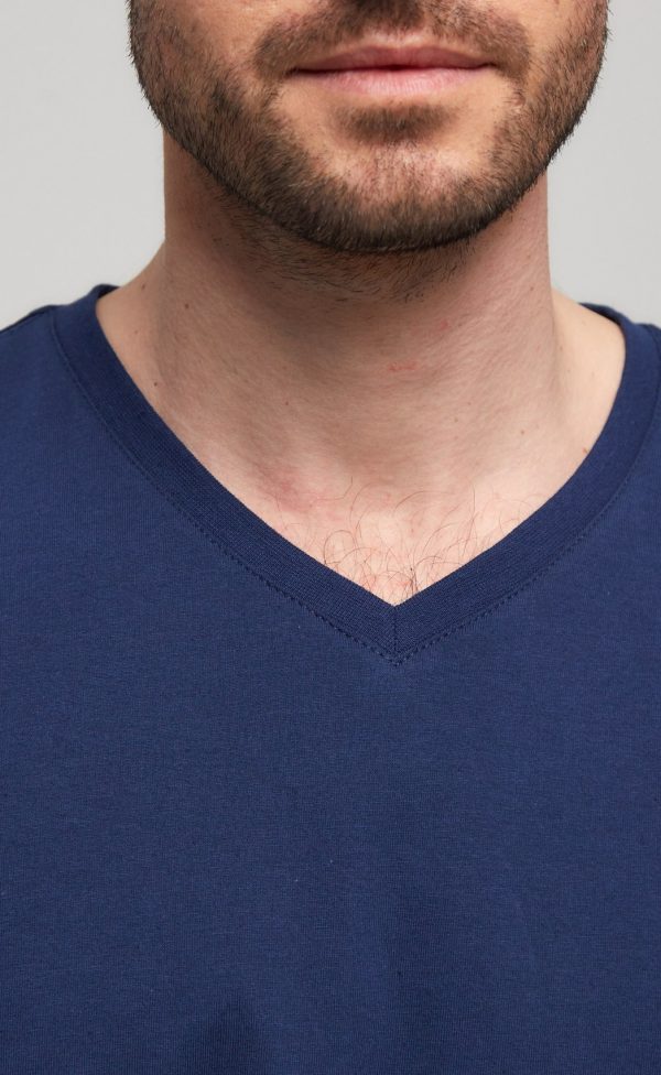 Футболка F111-6000bb-V d.blue