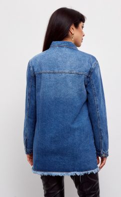 Куртка джинс P012-1202 blue