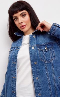 Куртка джинс P012-1202 blue