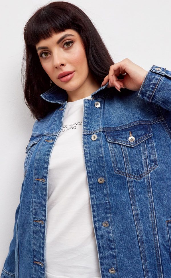 Куртка джинс P012-1202 blue