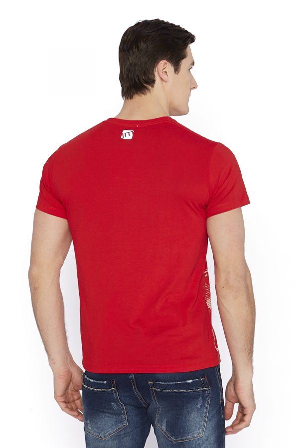 Футболка муж. 1702 красный