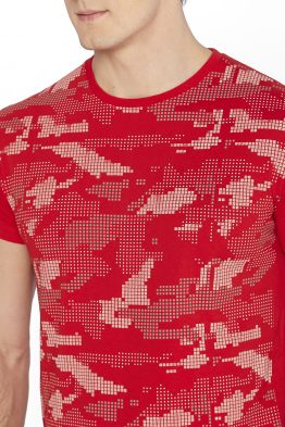 Футболка муж. 1702 красный