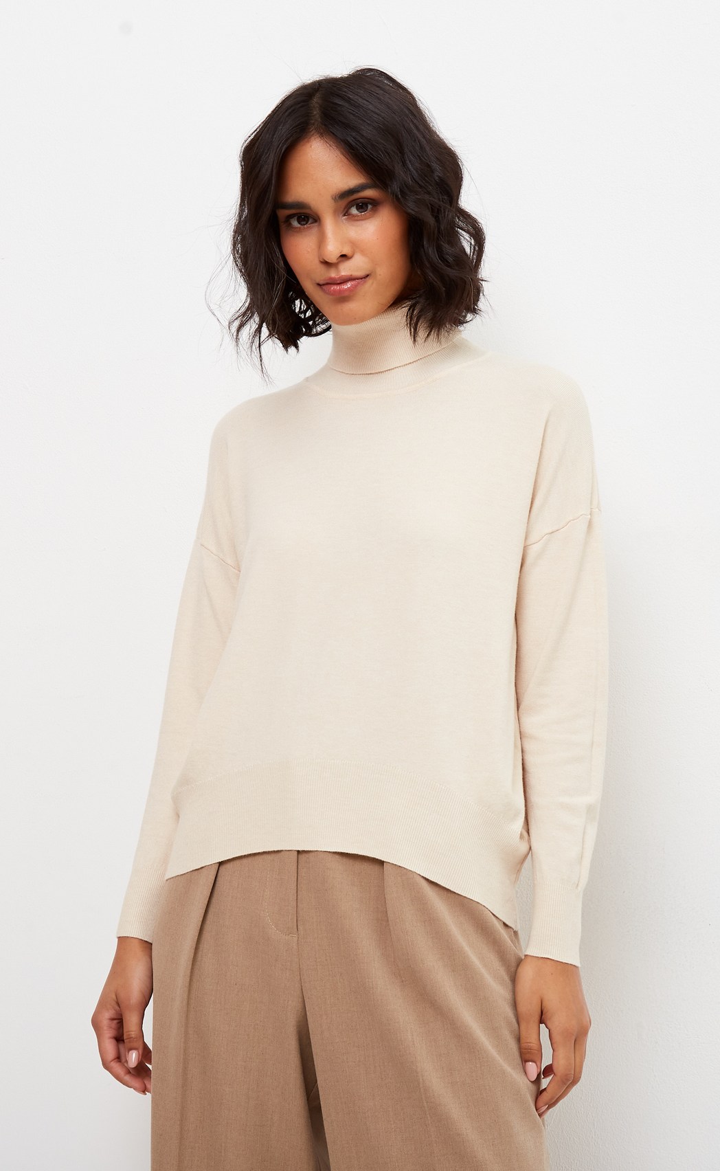 Водолазка P122-1516 cream