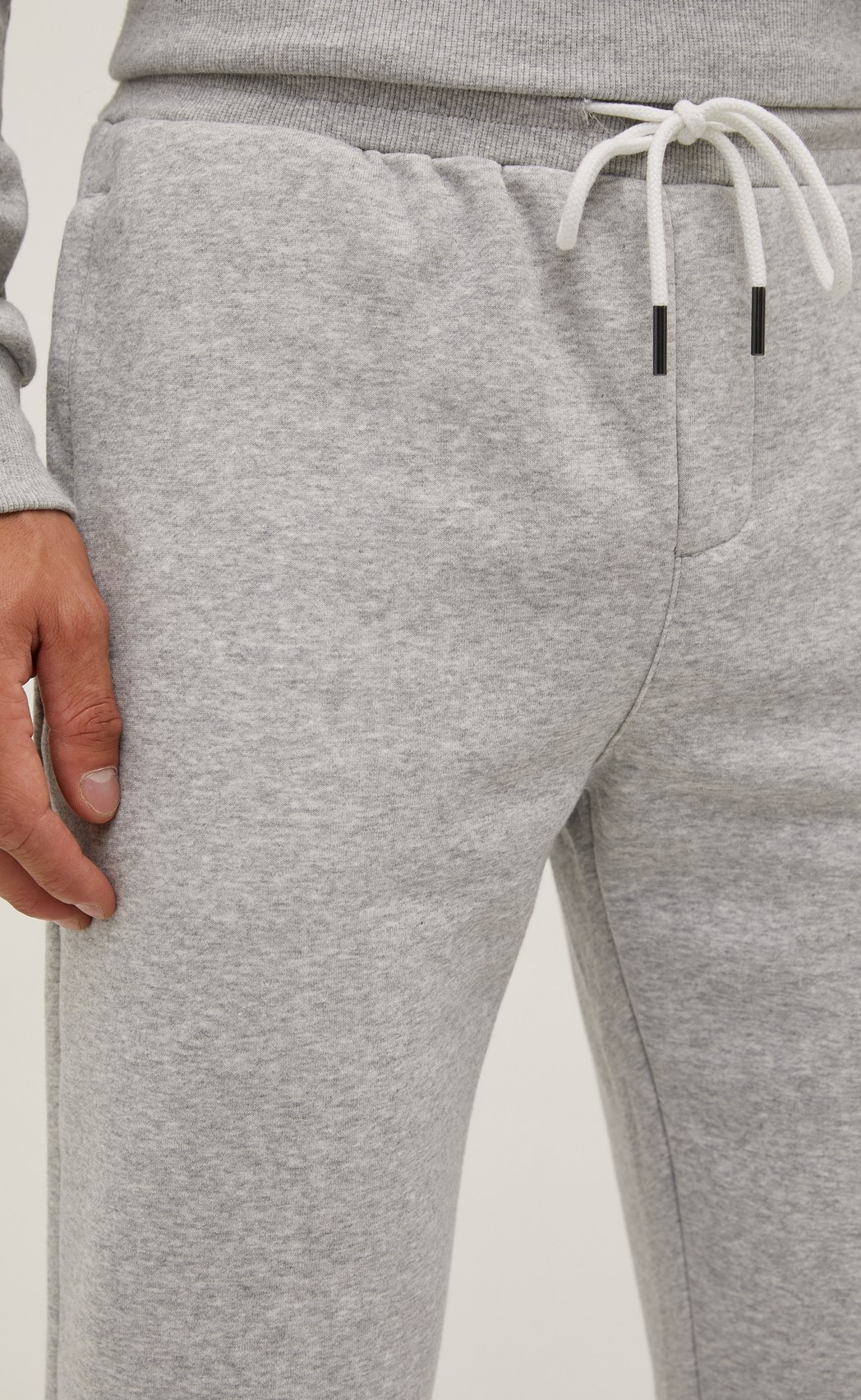 Брюки спорт F111--0821 grey melange