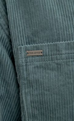 Рубашка вельвет F221-0470 khaki