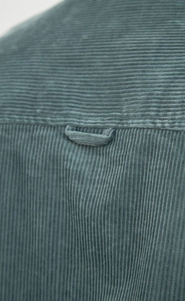 Рубашка вельвет F221-0470 khaki