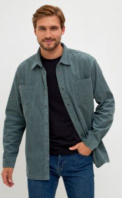 Рубашка вельвет F221-0470 khaki