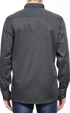 Рубашка Steve Palmer 029B-2 bl/wh.dots