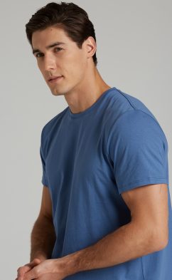 Футболка F911-6000b jeans blue