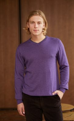 Пуловер P021-15-00 violet melange