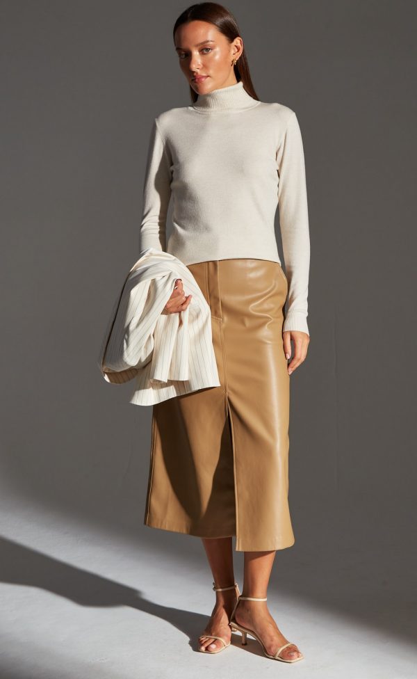 Водолазка P215-01 beige