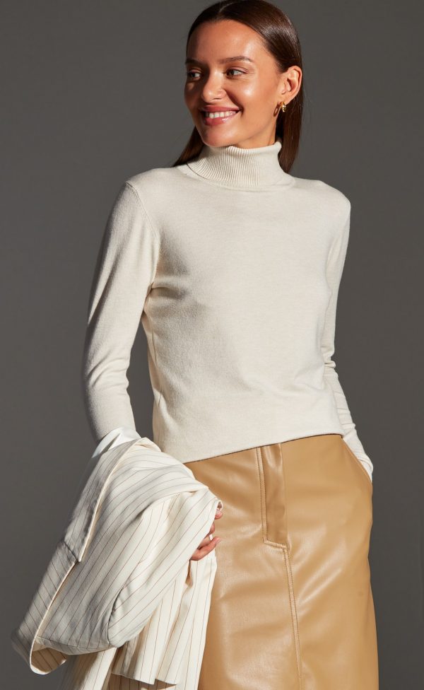Водолазка P215-01 beige