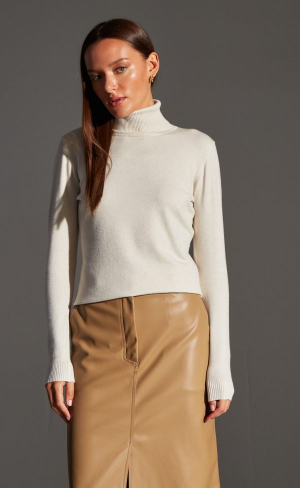 Водолазка P215-01 beige