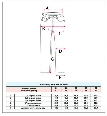 Джинсы 322-01203 l.black